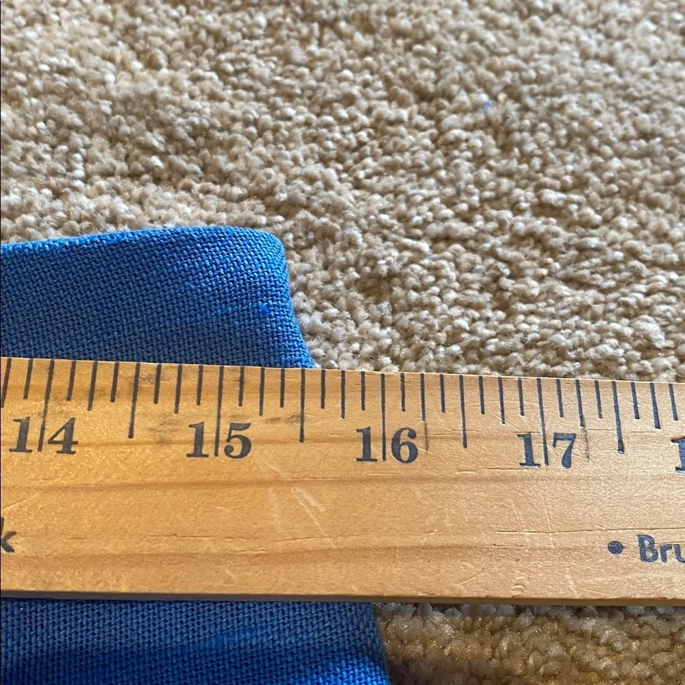 Veronica Beard Dova Azure Blue Wide-Leg Pants Size 10 - Picture 7 of 16